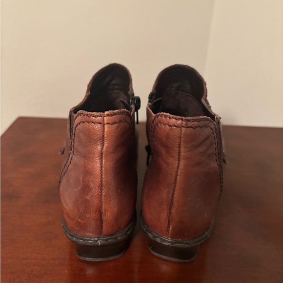 Rieker Women's Brown Heeled Boots - Picture 5 of 6